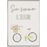 70143-00 Metalskilt Sun, summer and selfcare fra Ib Laursen - Tinashjem
